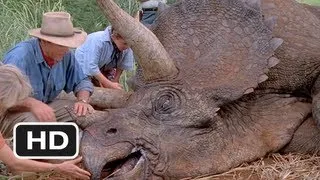 Jurassic Park (3/10) Movie CLIP - The Sick Triceratops (1993) HD