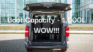Toyota Proace Verso 2023 Mini Review - A luxurious van!!!