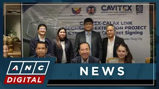 EEI, CAVITEX Infrastructure sign deal for P1.8-B CAVITEX-CALAX link segment 4 | ANC