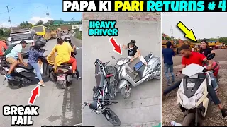 Papa ki Pari Returns Part 4 || Papa Ki Pari Scooty Se Giri  | Jhatpat gyan