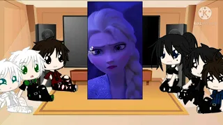 ❄||Ninjago react to||Elsa||TikToks||Orginal||First Video||Not normal||❄