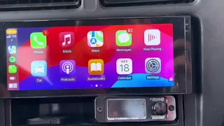 🚗Awesome eBay Android Apple Car Play GPS Radio / Head unit / 1 DIN 6.86” Screen / SWM686 /in my MR2