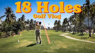 18 Holes in LESS than 9 Minutes | Golf Vlog