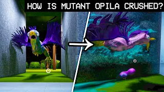 HOW is MUTANT OPILA CRUSHED? (baby opila transformation) - Garten of BanBan 6 [Ending] Hacking