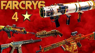 Far Cry 6 All 4⭐ Unique Weapons & How to Get Them Early (walkthrough)