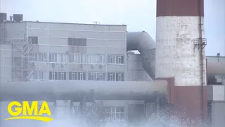 Russian forces reportedly shell Ukraine's Zaporizhzhia nuclear plant | GMA