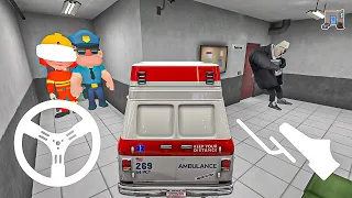 NEW FUNNY Ambulance VS Nurse In Ice Scream Moded | Funny Huggy Cafe Scream Rod 7 |FIGCH|