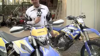 Husaberg FE450 - 2012 vs 2013