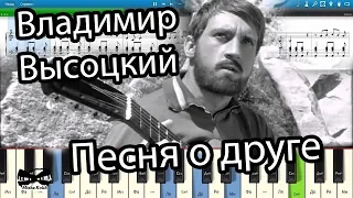 Владимир Высоцкий - Песня о друге (1966)