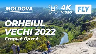 Moldova, Orheiul Vechi 2022, Полет на дроне. 4K