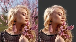 Cut Out Hair from Extremely Busy Background! - Photoshop Tutorial