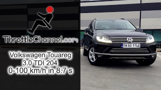 Volkswagen Touareg 3.0 TDI 204 acceleration - ThrottleChannel.com