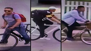 Photos show 3 young men on bikes stealing packages in New Jersey