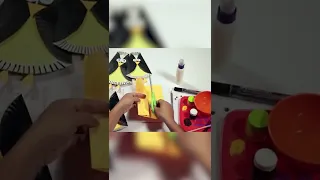 Paper Plate Penguin | Holiday Origami Making | #shorts  | #shortsdiy