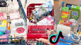 grocery and skincare shopping | food restock | tiktok compilation 🎯🎯