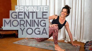 25 Minute Gentle Vinyasa Morning Flow to Find Space in the Body | COLE CHANCE YOGA