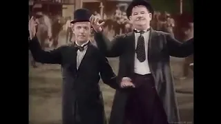 Way Out West (1937 film) dance section - Laurel and Hardy