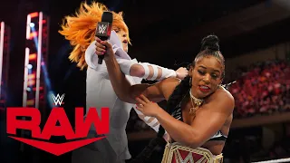 Bianca Belair engages in an out-of-control brawl against Becky Lynch: Raw, July 25, 2022