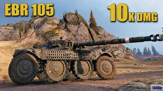 Panhard EBR 105, Map Karelia, 10k damage