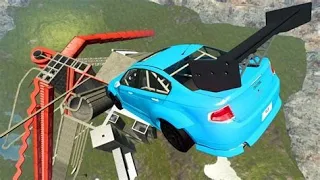 BeamNG Death Fall Crashes #2