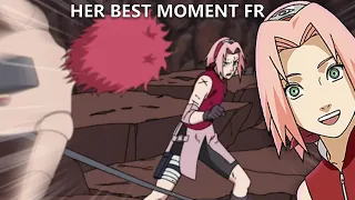 SAKURA'S BEST MOMENT FR!! Sakura And Chiyo vs Sasori