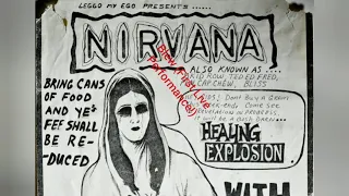 Nirvana - Blew (First Live Performance!)