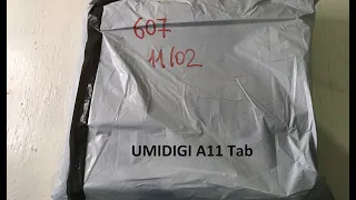 Распаковка UMIDIGI A11 Tab | Первый взгляд на планшет за 12000 рублей