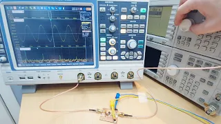 Characterization of an RF amplifier - 1db Compression Point - part 2