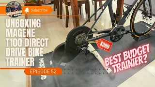 BEST BUDGET DIRECT DRIVE TRAINER? | MAGENE T100 UNBOXING & 1ST IMPRESSION | 09 DEC 2022 | WR EP52