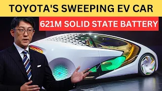 Toyota Makes a Breaking Announcement About Solid State Battery Vehicle With 621 Miles