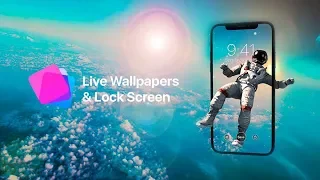 Live Wallpapers & Lock Screen (Mobile App Promo)