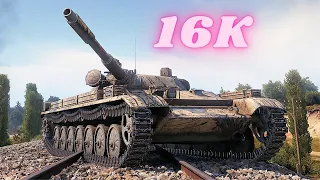 T-100 LT 16K Spot Damage   World of Tanks Replays 4K The best tank game