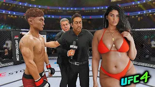 Doo-ho Choi vs. Latecia Thomas (EA sports UFC 4)