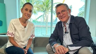 Claudia Sheinbaum en entrevista exclusiva con Jorge Garralda para A Quien Corresponda.