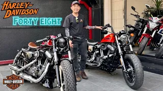 Harley davidson forty eight siêu lướt (ODO 3000KM) và Báo giá những xe hiện có tại cửa hàng