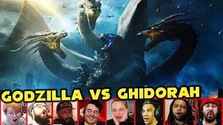 Reactors Reaction To Godzilla VS King Ghidorah | Godzilla King of the Monsters