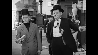 THE BATTLE OF THE CENTURY (Laurel & Hardy)