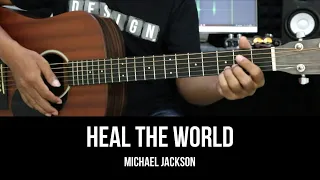 Heal the World -  Michael Jackson | EASY Guitar Tutorial with Chords / Lyrics - Guitar Lessons