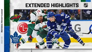 Minnesota Wild vs. Toronto Maple Leafs Feb 24, 2023 HIGHLIGHTS