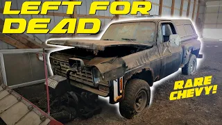 Will a RUSTY & RARE Chevy run after 20+ YEARS?