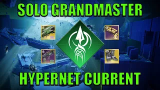 Solo Hypernet Current Grandmaster Nightfall (Platinum, 26:43) Strand Hunter [Destiny 2]