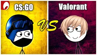 CSGO Gamers vs Valorant Gamers