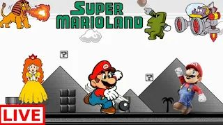 Super Mario Land (Switch) Full Walkthrough Live Stream Will Go On The Quest To Save Princess Daisy