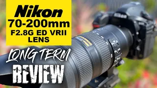 Nikon 70-200mm F2.8G ED VRII Lens | LONG TERM REVIEW