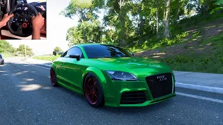 Audi TT RS | Realistic Driving | Forza Horizon 5 | Logitech G29 Gameplay