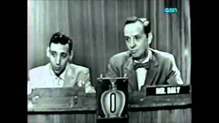 What's My Line - Air Date: August 3, 1952