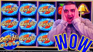 Quick Hit BLITZ Slot Machine JACKPOT