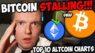 SELLING ALL MY BITCOIN 🚨 Reviewing Top 10 Crypto Altcoin Charts 10X - 100X