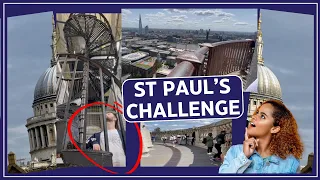 St Paul's Cathedral CHALLENGE. 528 Steps to Stone & Golden Gallery.