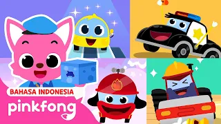 [ALL] Kumpulan Lagu Mobil-mobil | Truk Pesawat Kapal dan lain-lain | Pinkfong Lagu Anak